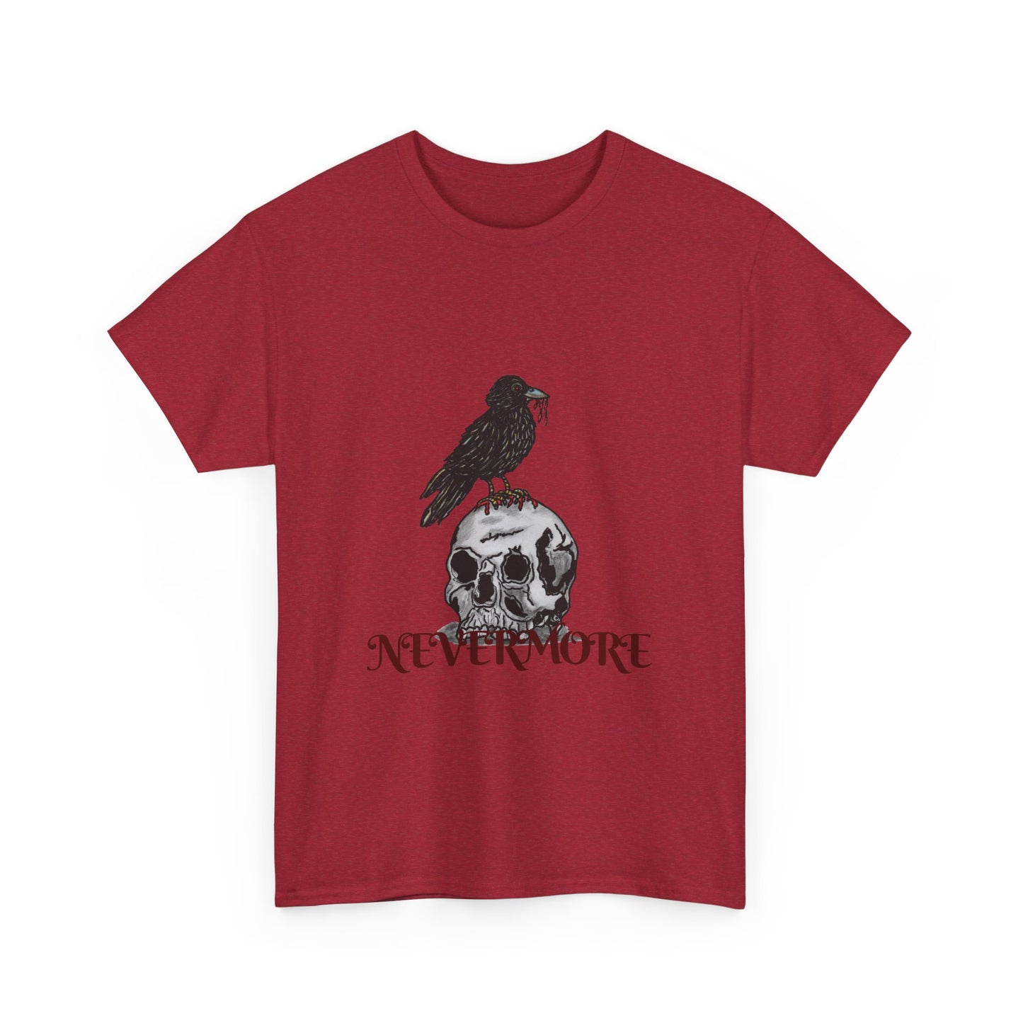 Nevermore Unisex Heavy Cotton Tee