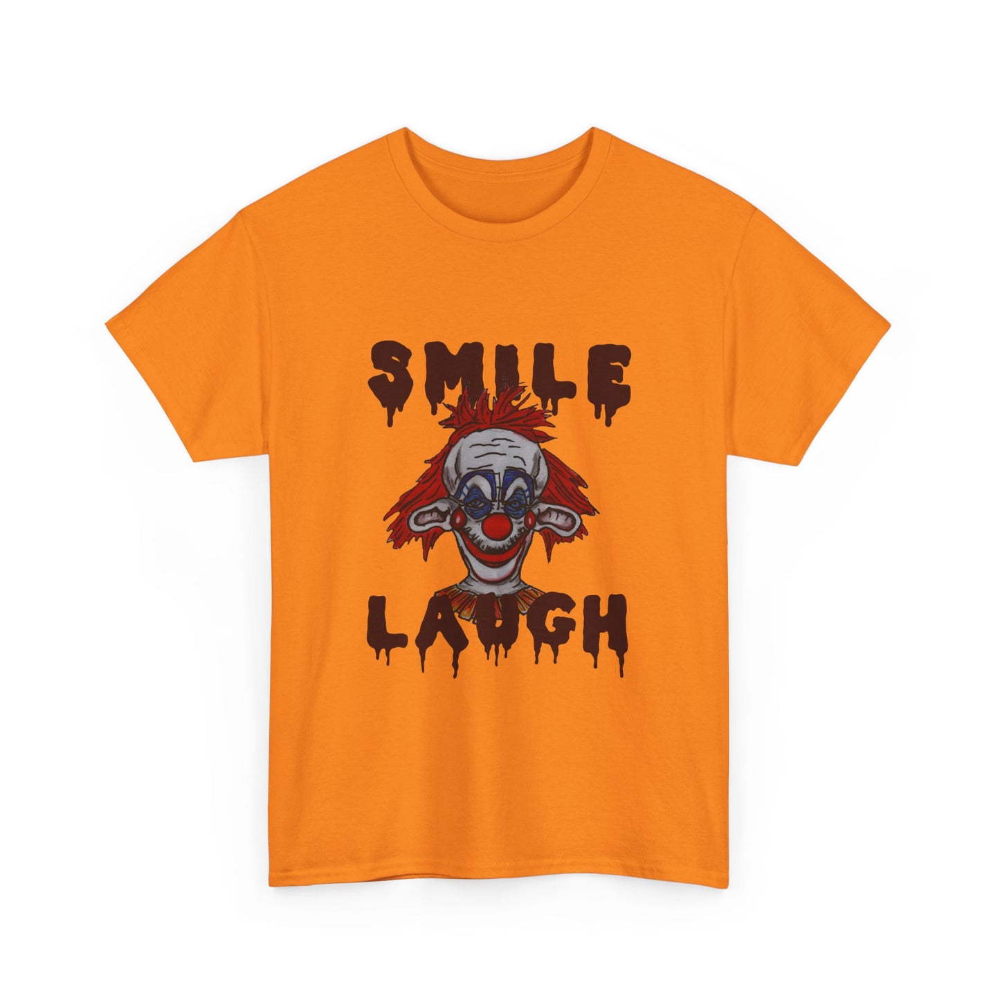 Smile, Laugh Unisex Heavy Cotton Tee