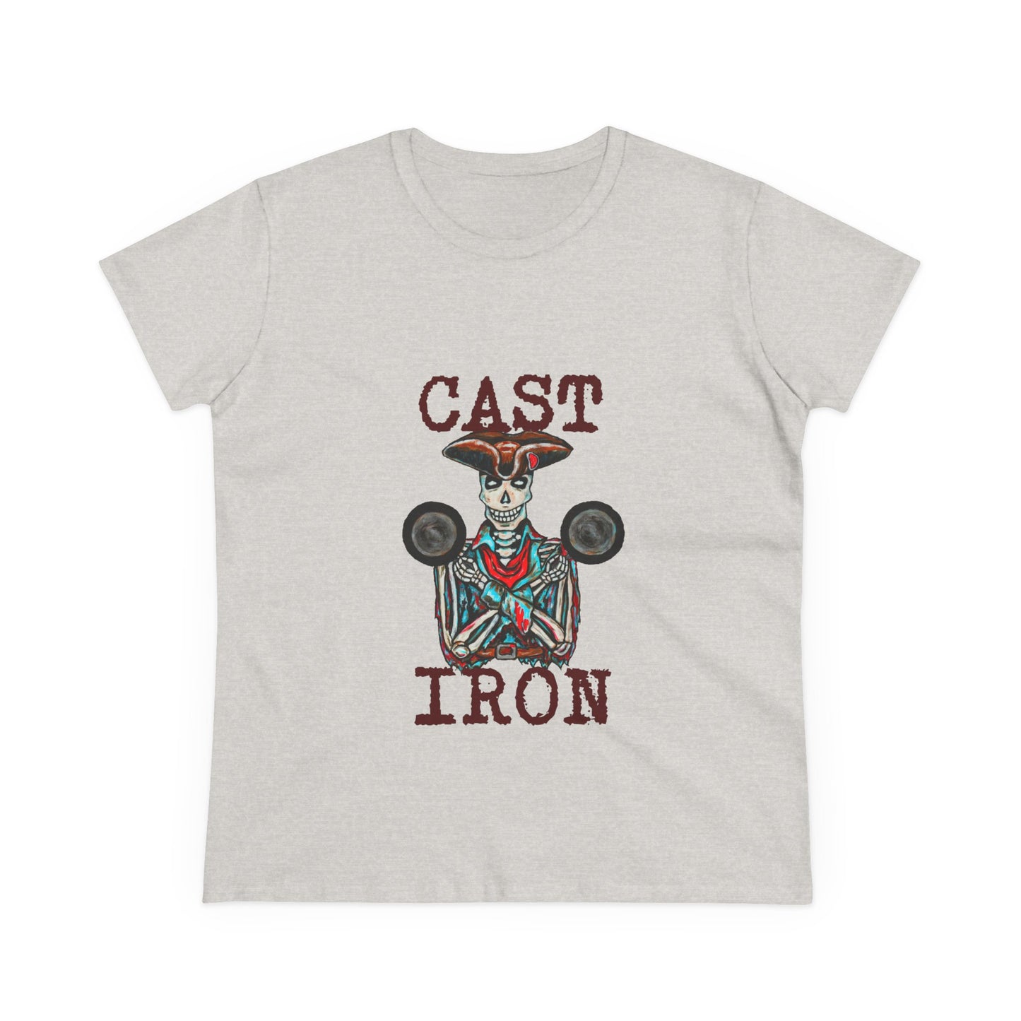 Cast Iron Women's Midweight Cotton Tee