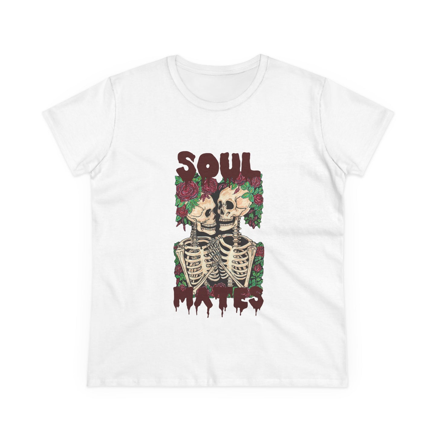 Soul Mates Women's Midweight Cotton Tee