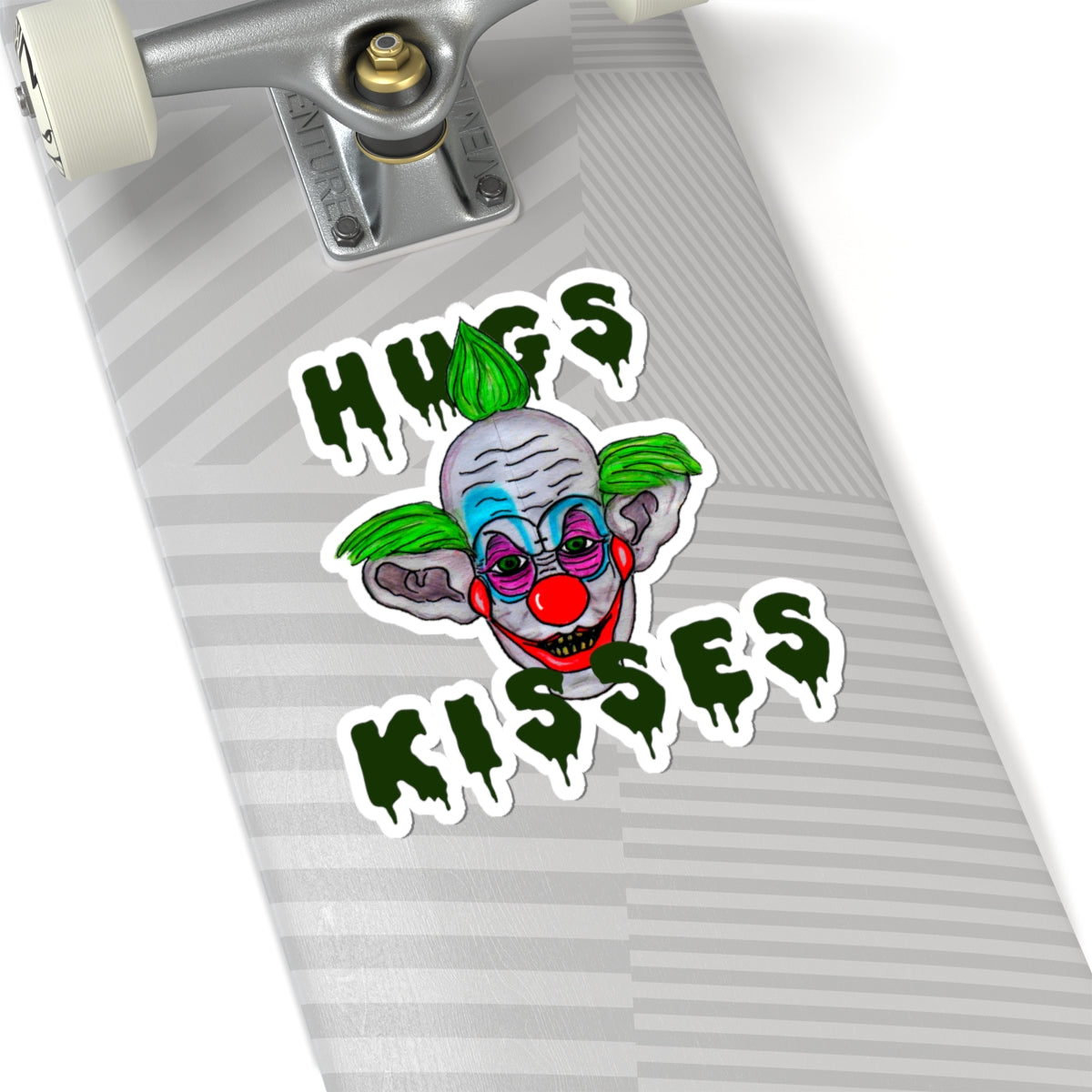 Hugs Kisses Kiss-Cut Stickers