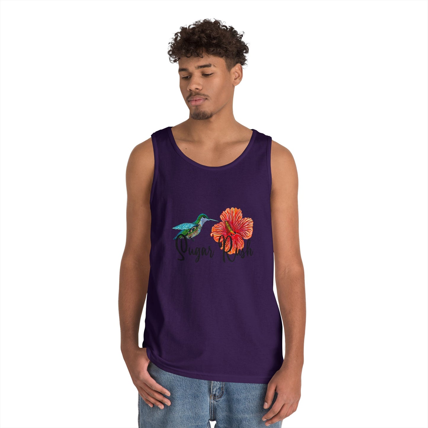 Sugar Rush Unisex Heavy Cotton Tank Top