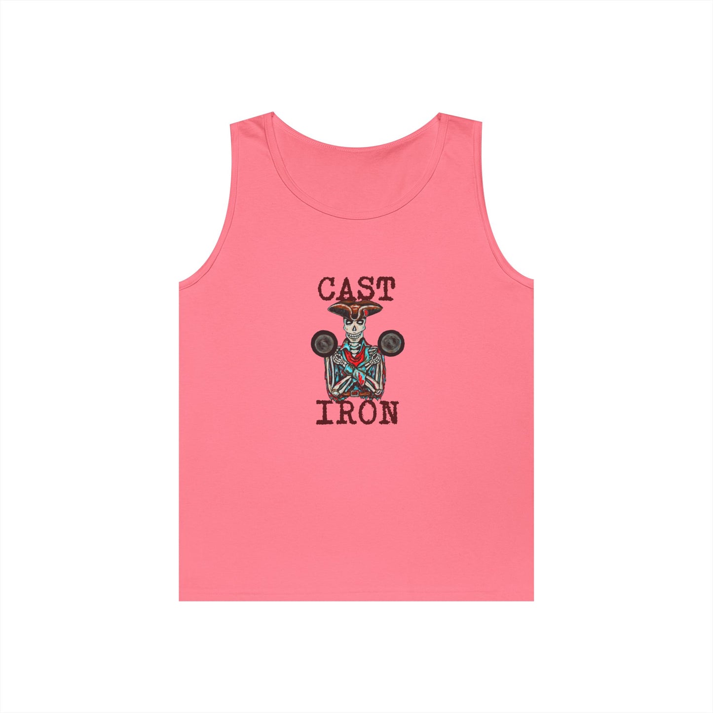 Cast Iron Unisex Heavy Cotton Tank Top