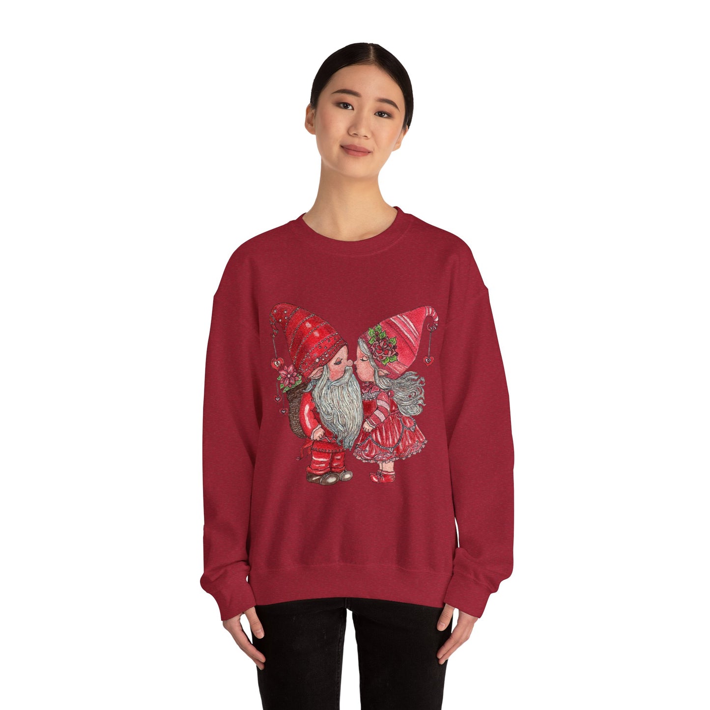 Gnome Lovers Unisex Heavy Blend™ Crewneck Sweatshirt