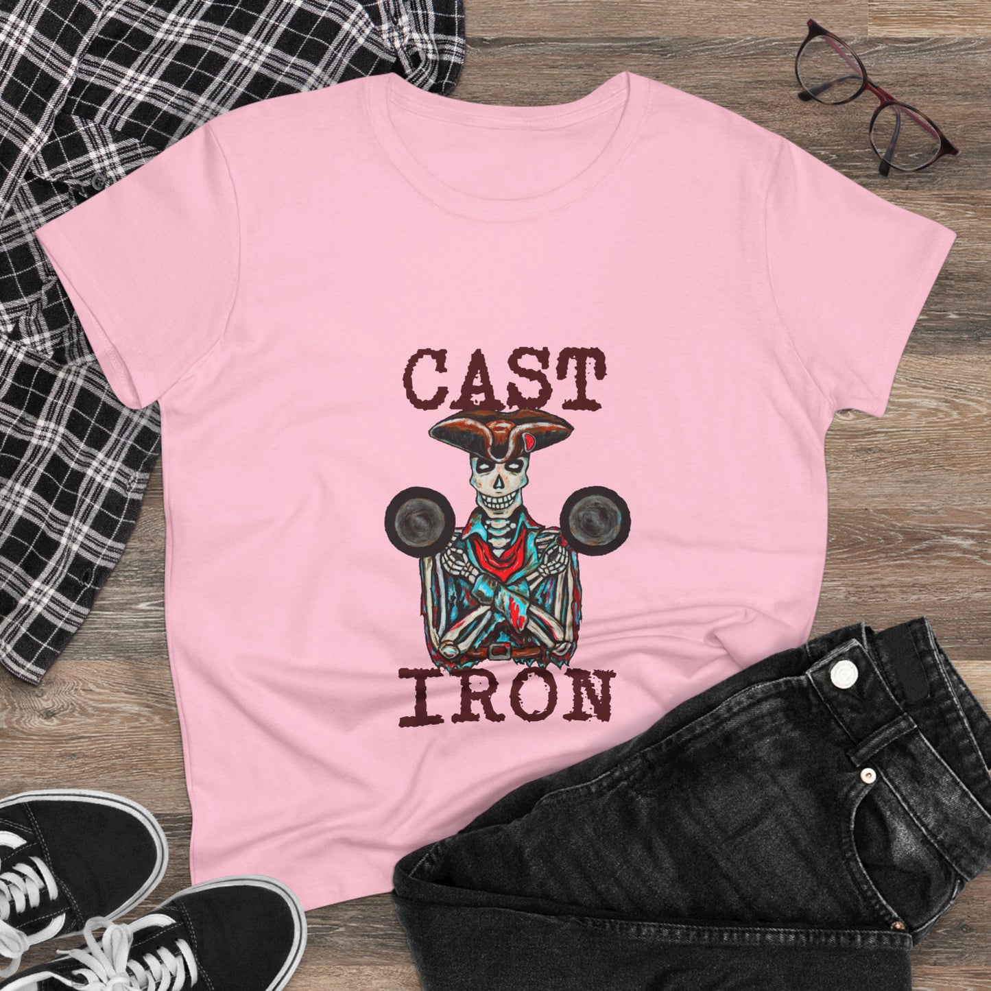 Cast Iron Women's Midweight Cotton Tee