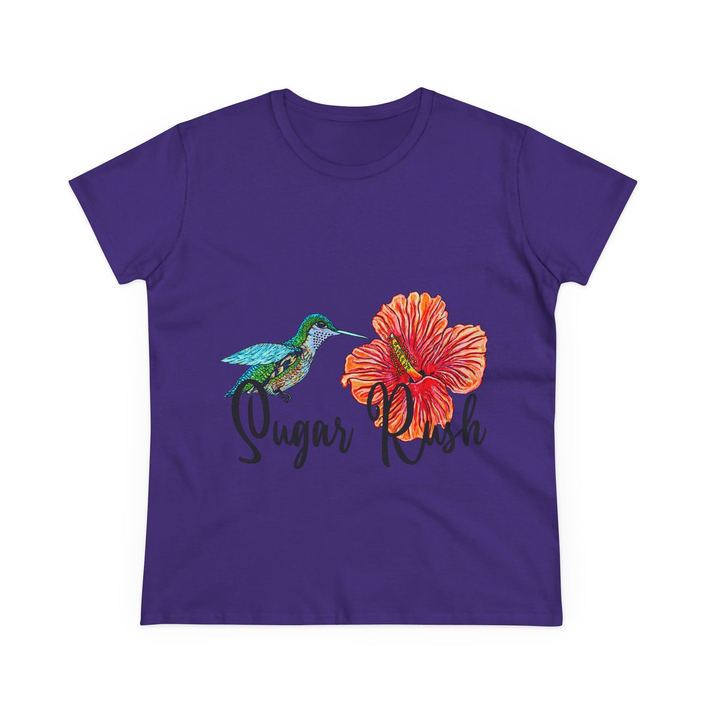 Sugar Rush Women's Midweight Cotton Tee
