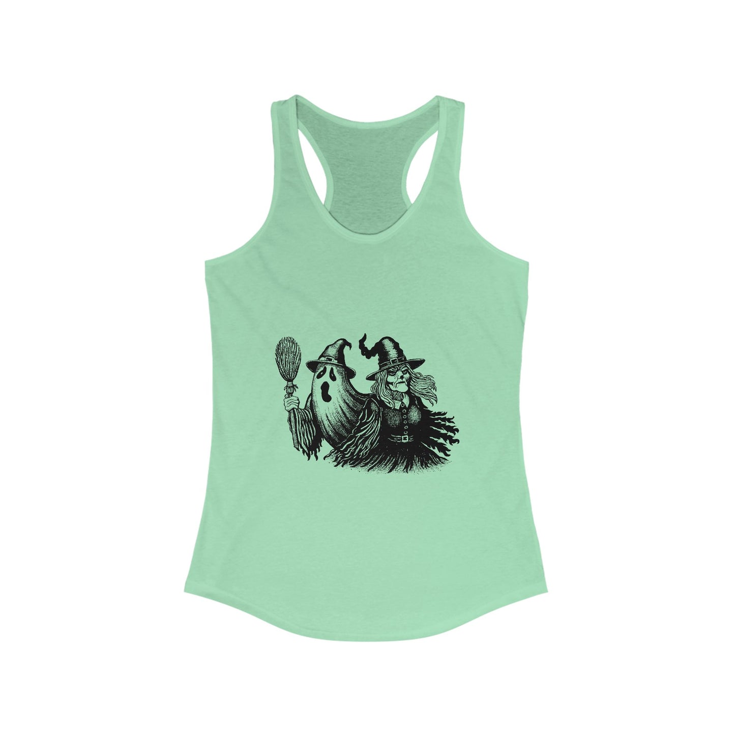 Witch and Ghost Women's Ideal Racerback Tank