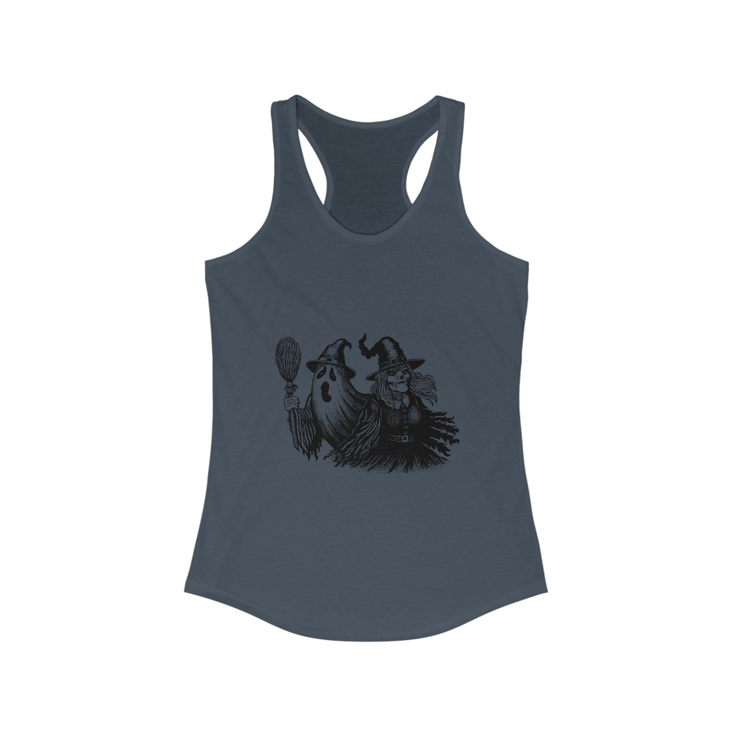 Witch and Ghost Women's Ideal Racerback Tank