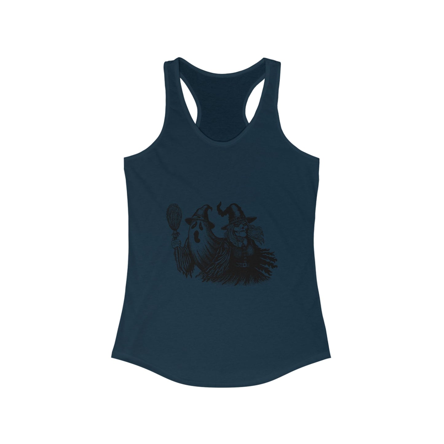 Witch and Ghost Women's Ideal Racerback Tank