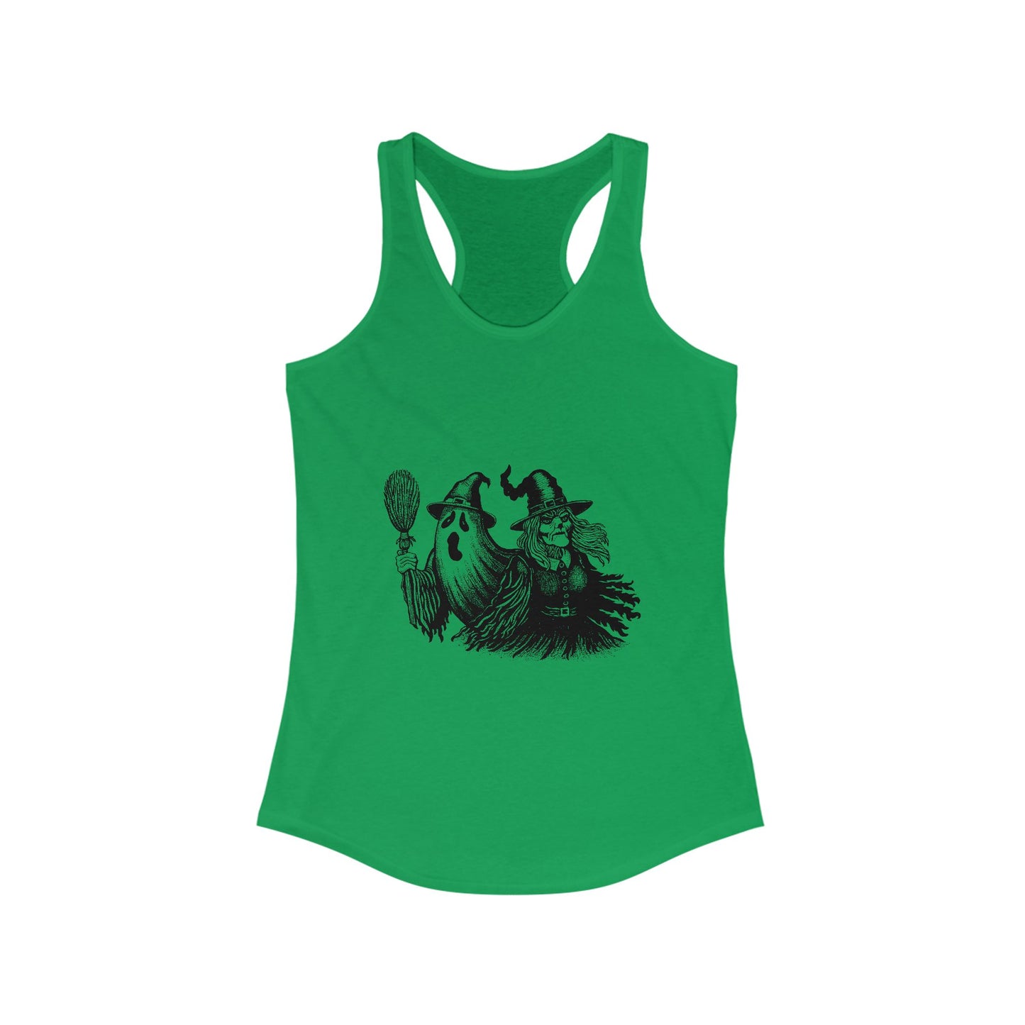 Witch and Ghost Women's Ideal Racerback Tank
