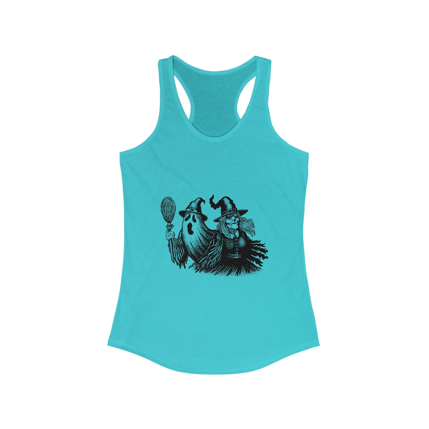 Witch and Ghost Women's Ideal Racerback Tank