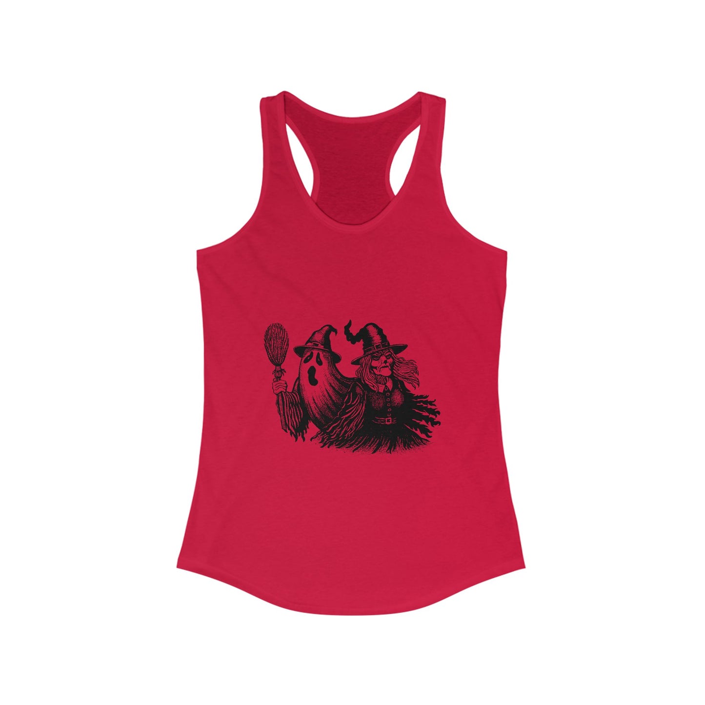 Witch and Ghost Women's Ideal Racerback Tank