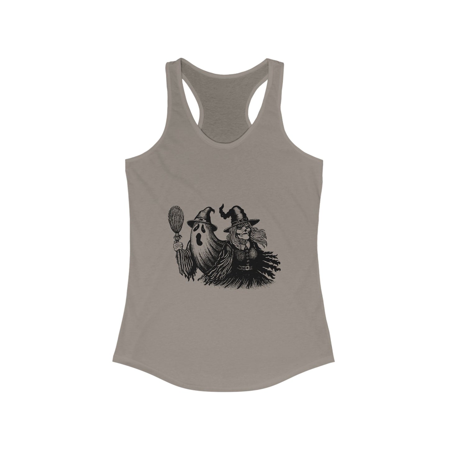 Witch and Ghost Women's Ideal Racerback Tank