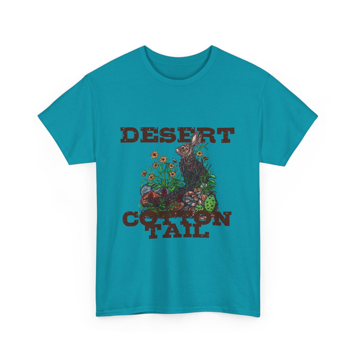 Desert Cottontail Unisex Heavy Cotton Tee