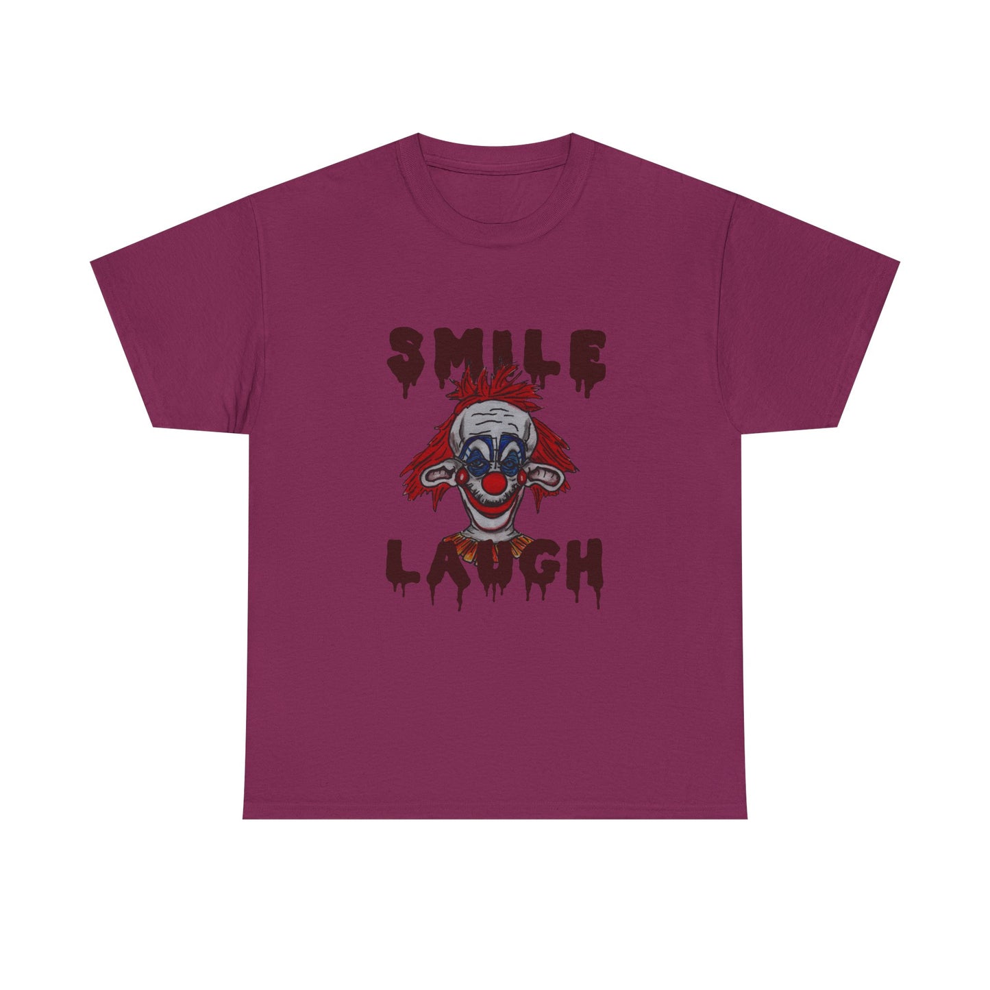 Smile, Laugh Unisex Heavy Cotton Tee