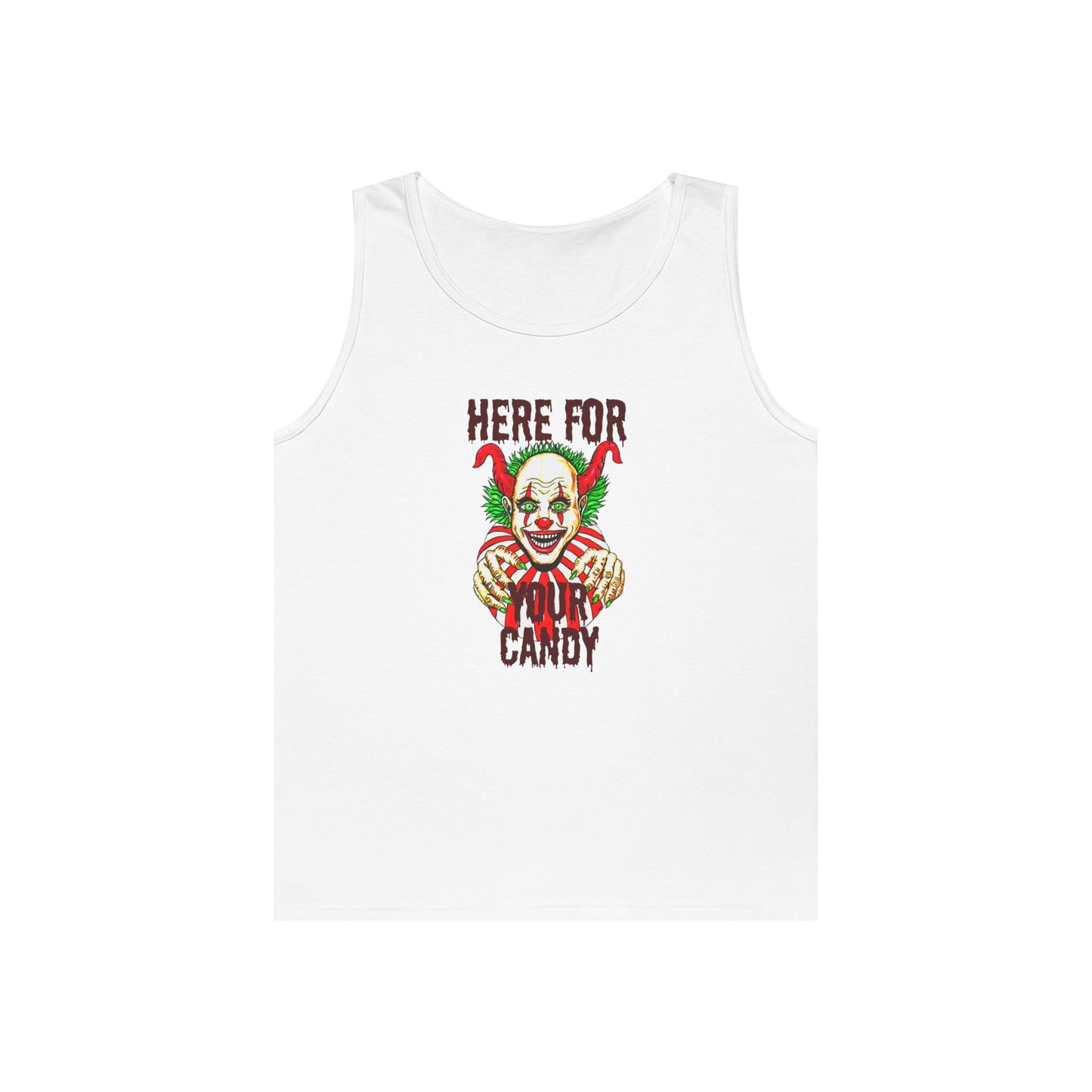 Here for Your Candy Unisex Heavy Cotton Tank Top