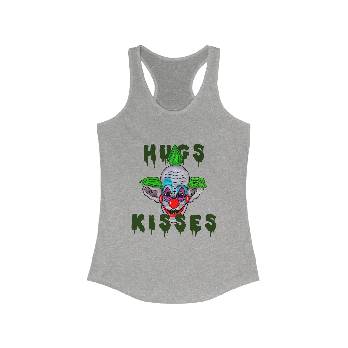 Hugs, Kisses Women's Ideal Racerback Tank