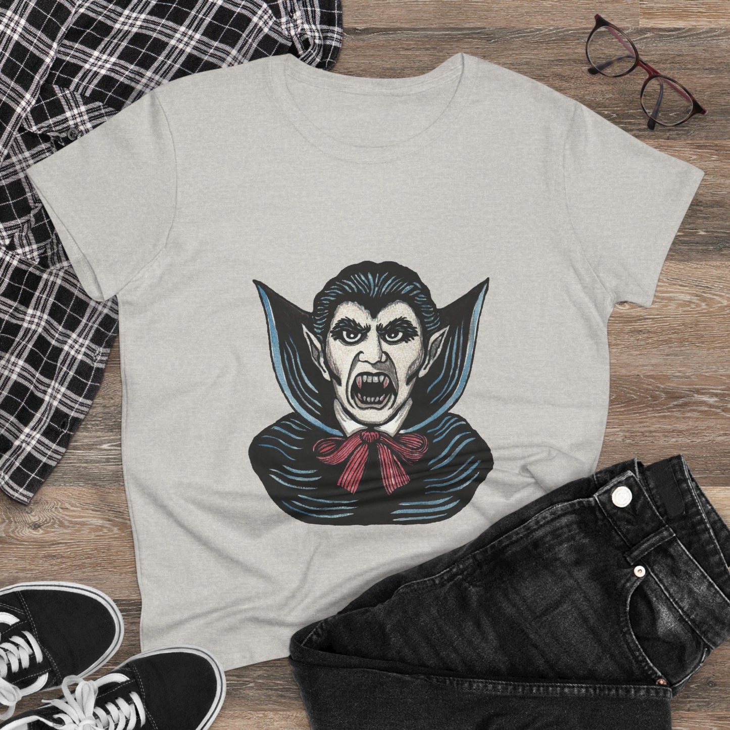 Dracula Women's Midweight Cotton Tee