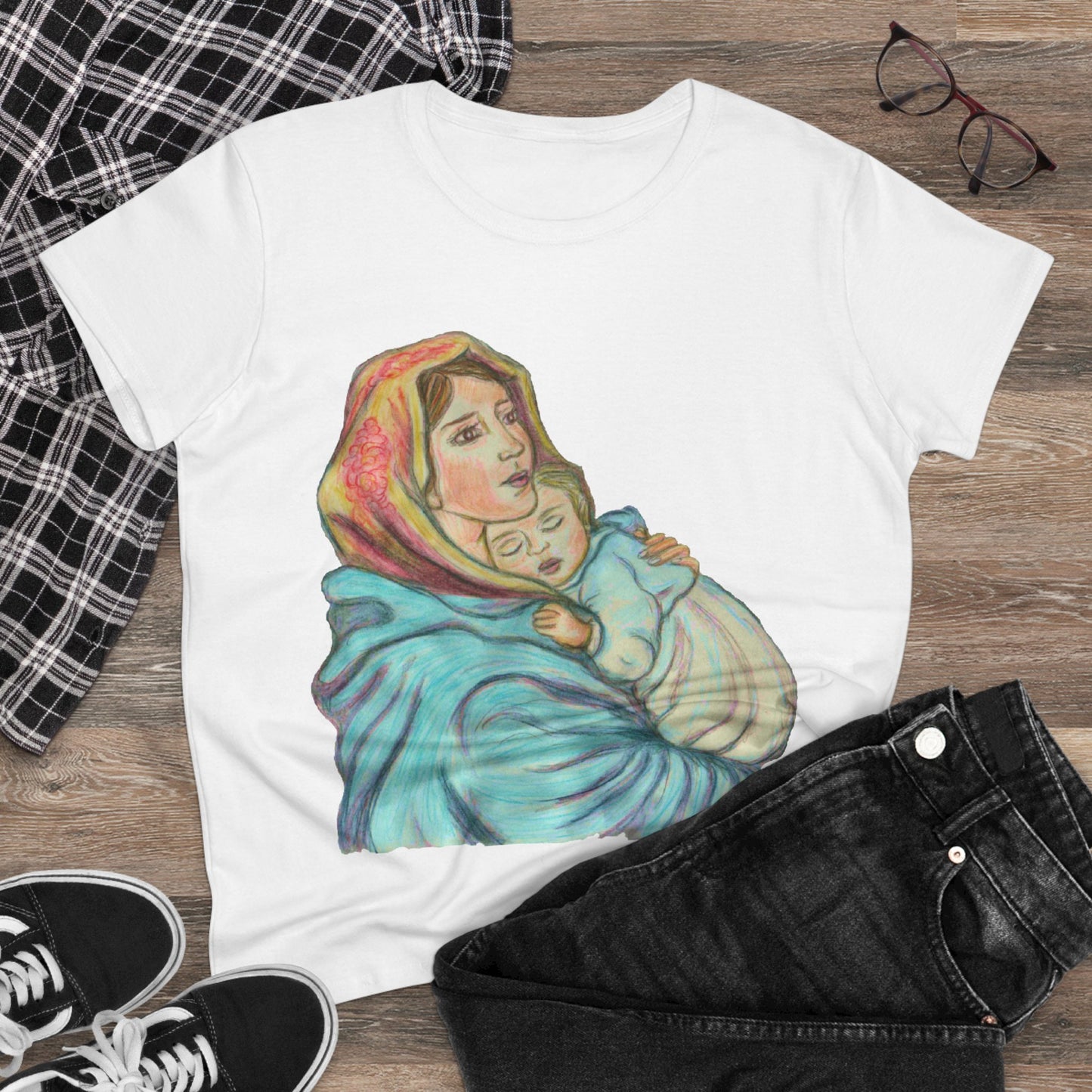 Mother and Child Women's Midweight Cotton Tee