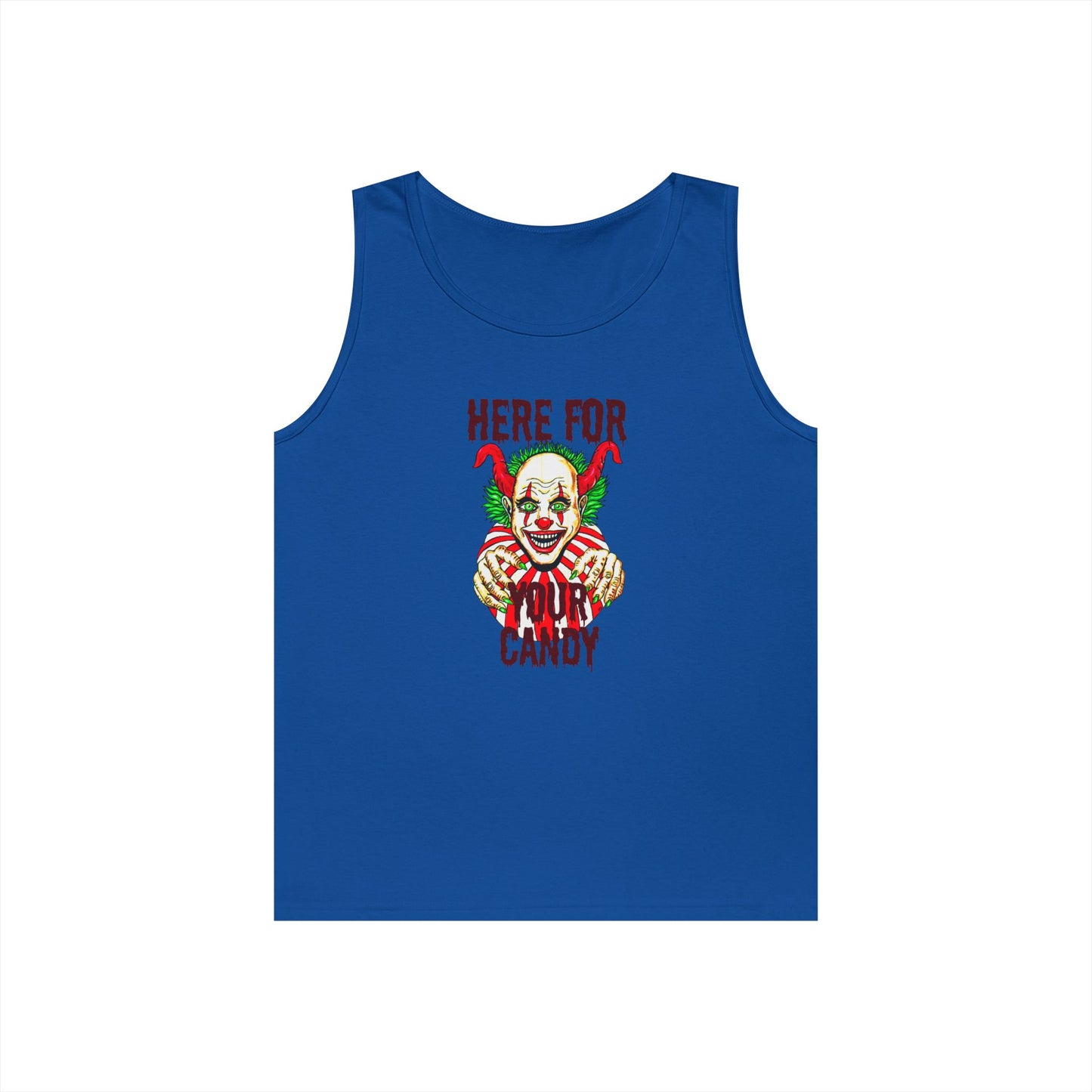 Here for Your Candy Unisex Heavy Cotton Tank Top