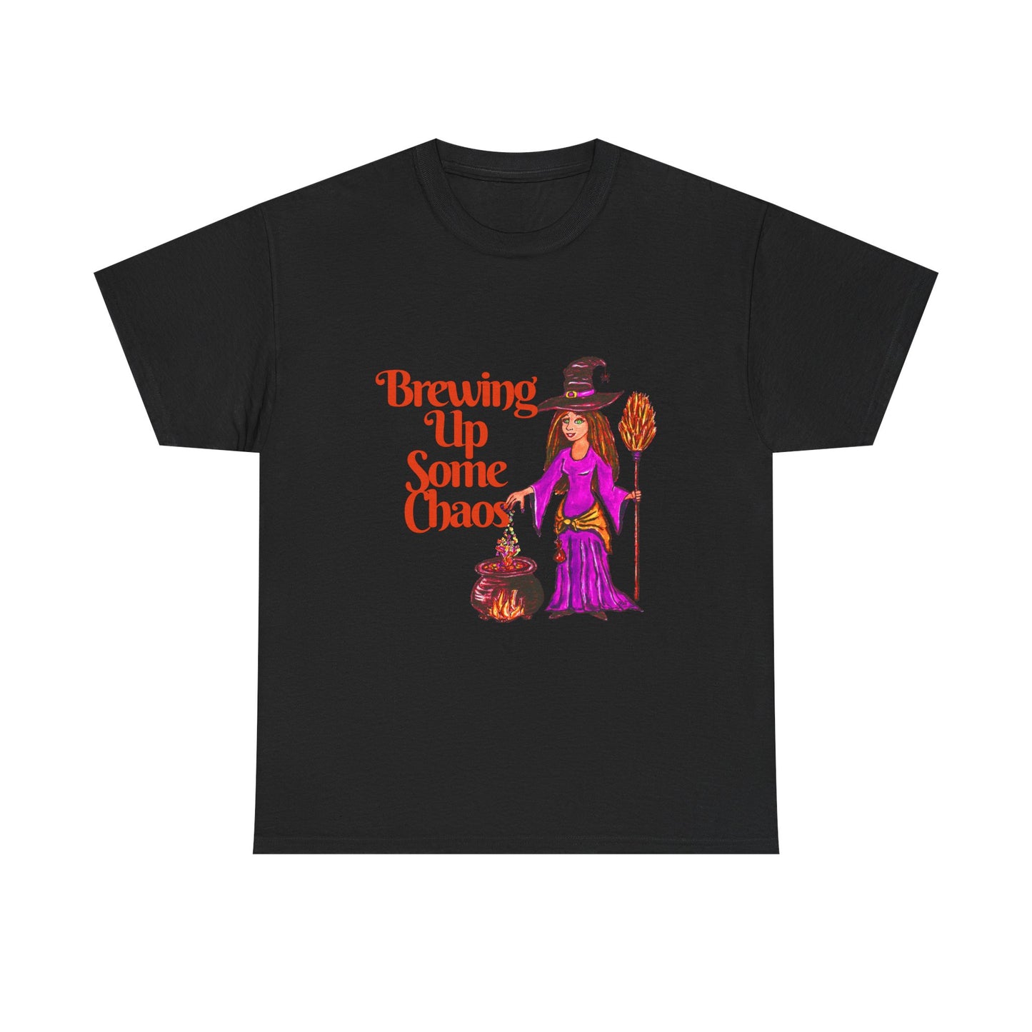 Brewing Up Some Chaos Unisex Heavy Cotton Tee