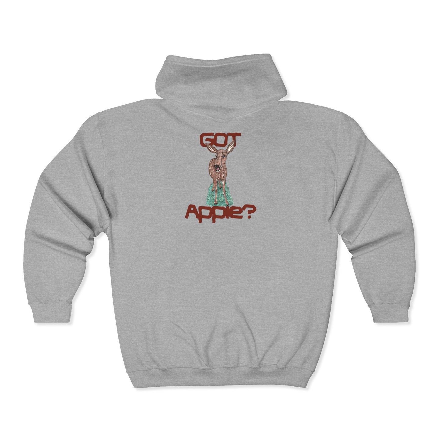 Got Apple? Unisex Heavy Blend™ Full Zip Hooded Sweatshirt
