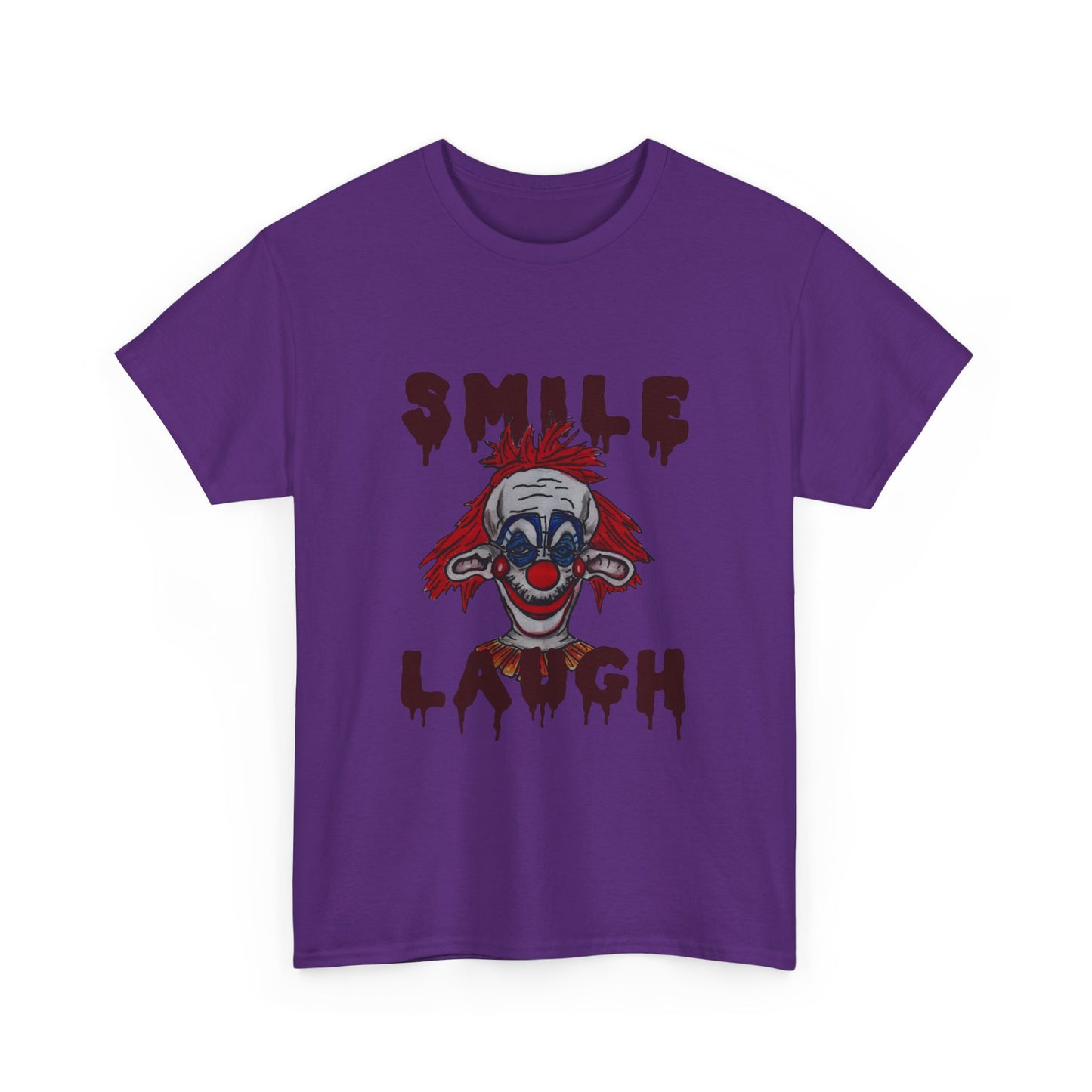 Smile, Laugh Unisex Heavy Cotton Tee