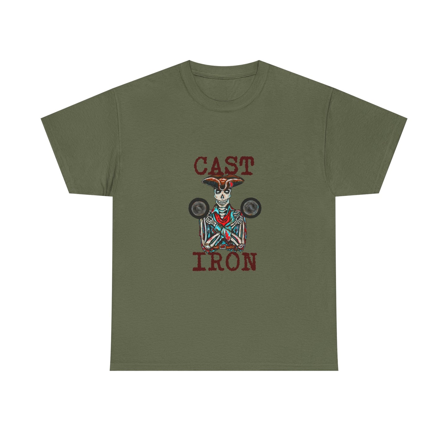 Cast Iron Unisex Heavy Cotton Tee