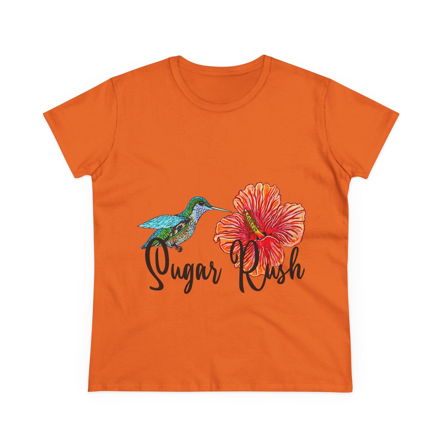 Sugar Rush Women's Midweight Cotton Tee