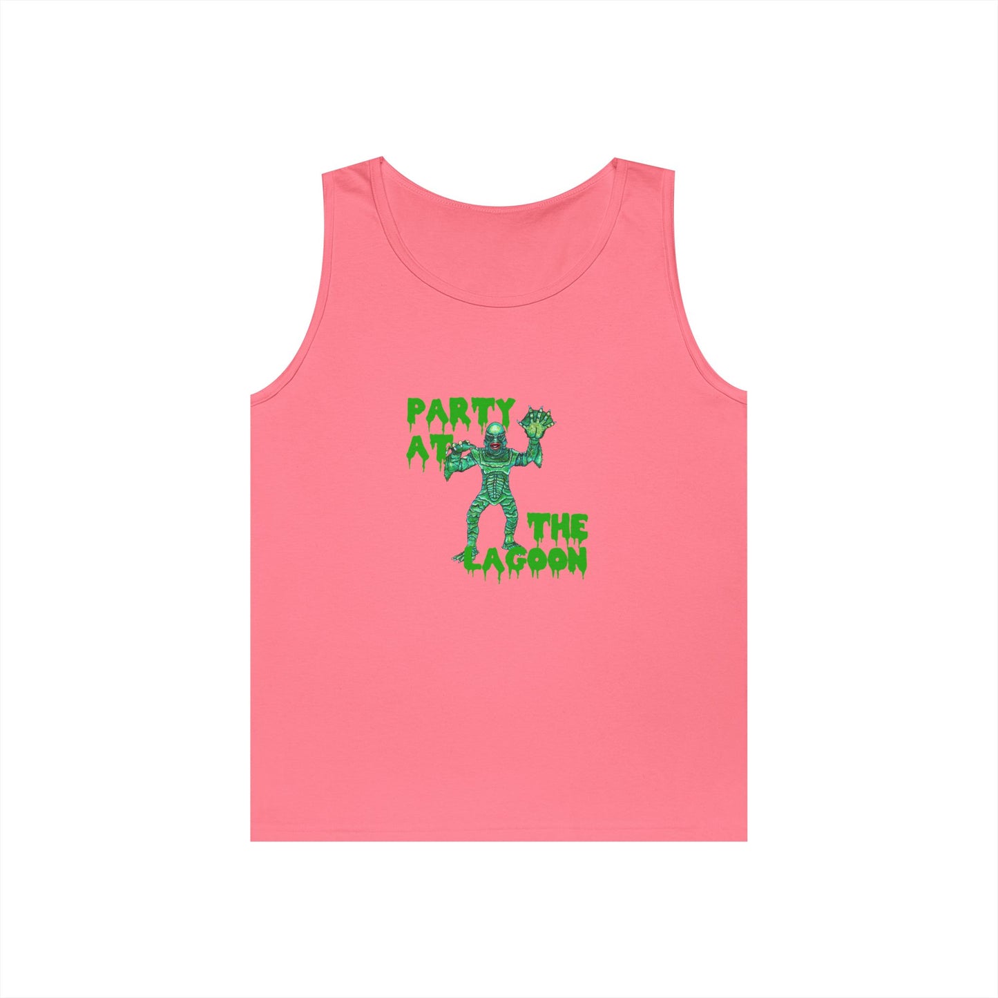 Party at the Lagoon Unisex Heavy Cotton Tank Top