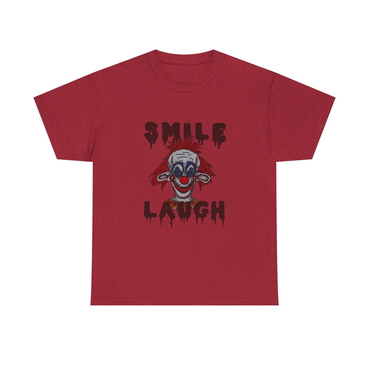 Smile, Laugh Unisex Heavy Cotton Tee