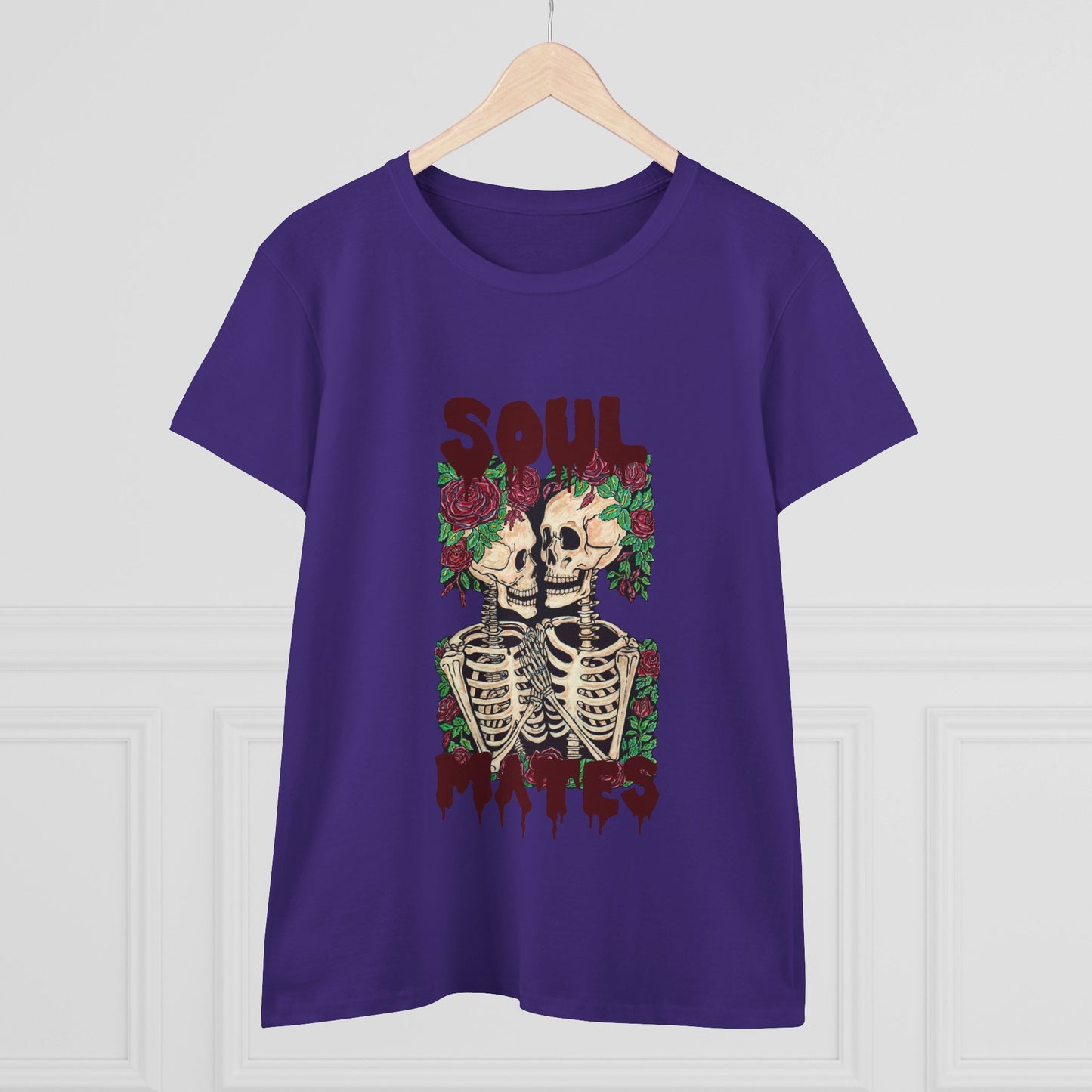 Soul Mates Women's Midweight Cotton Tee