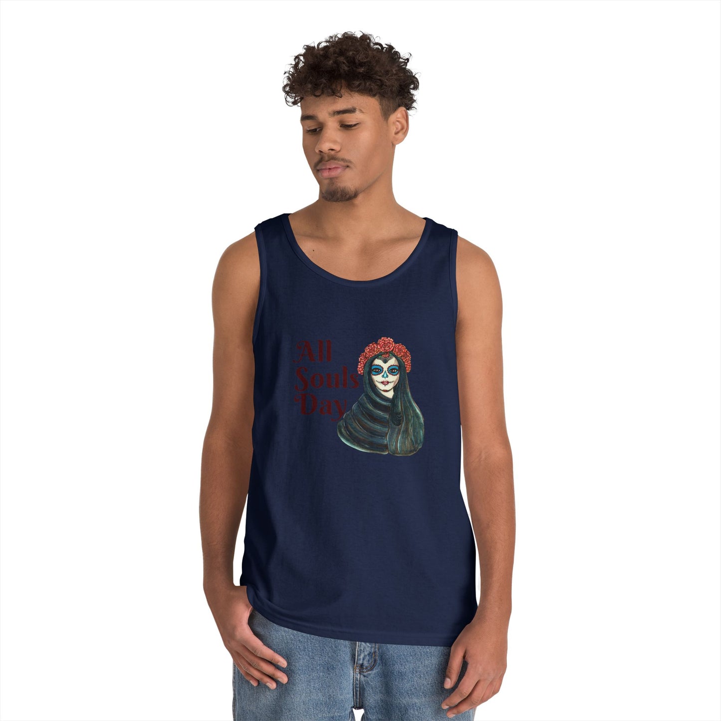All Souls Day Unisex Heavy Cotton Tank Top