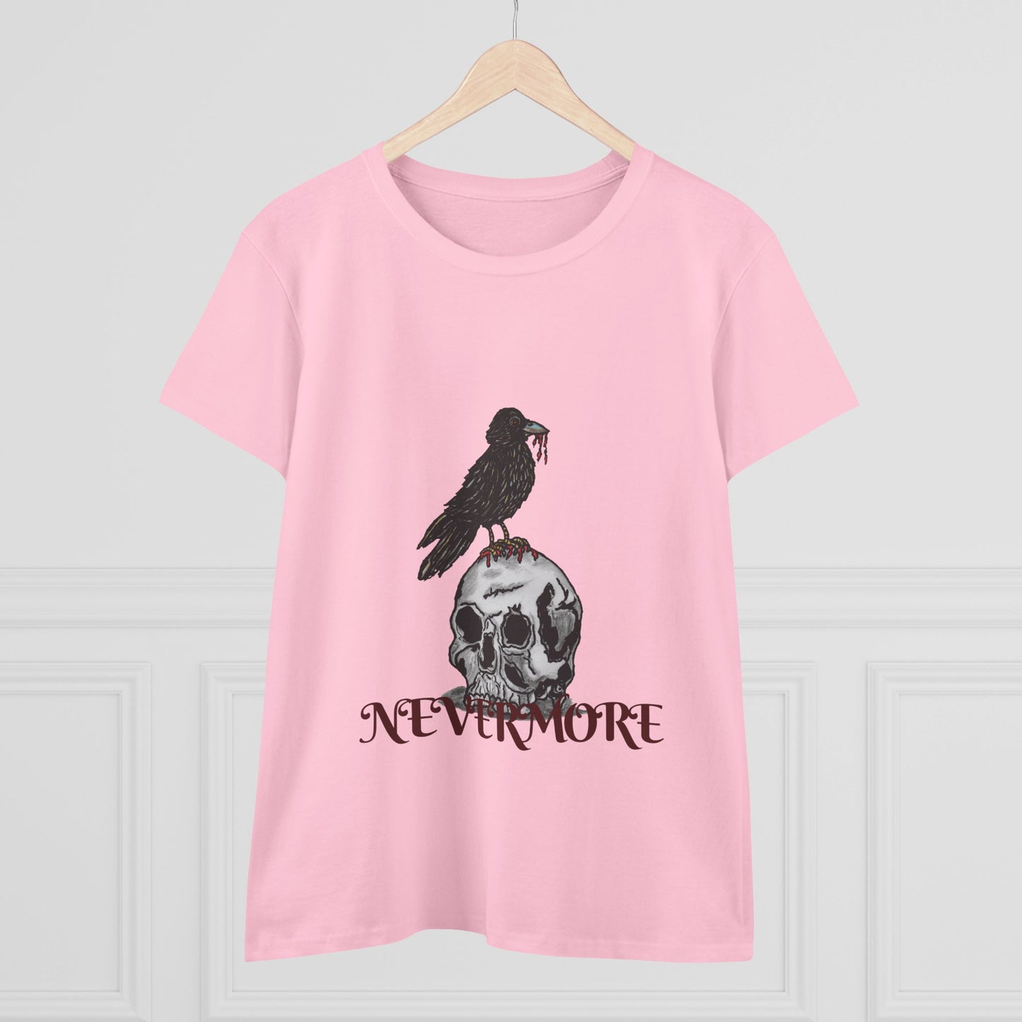 Nevermore Women's Midweight Cotton Tee