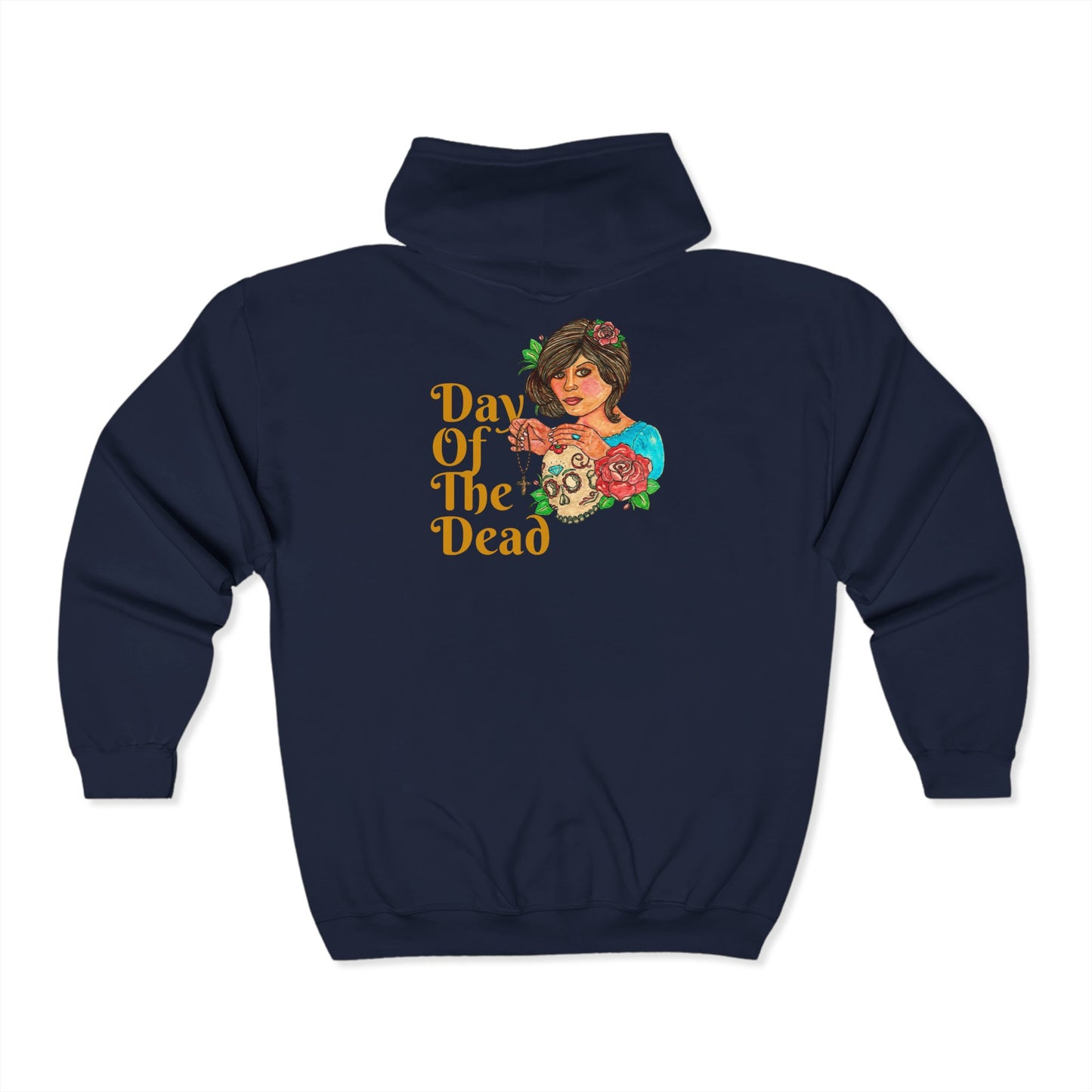 Day of the Dead Unisex Heavy Blend™ Full Zip Hooded Sweatshirt