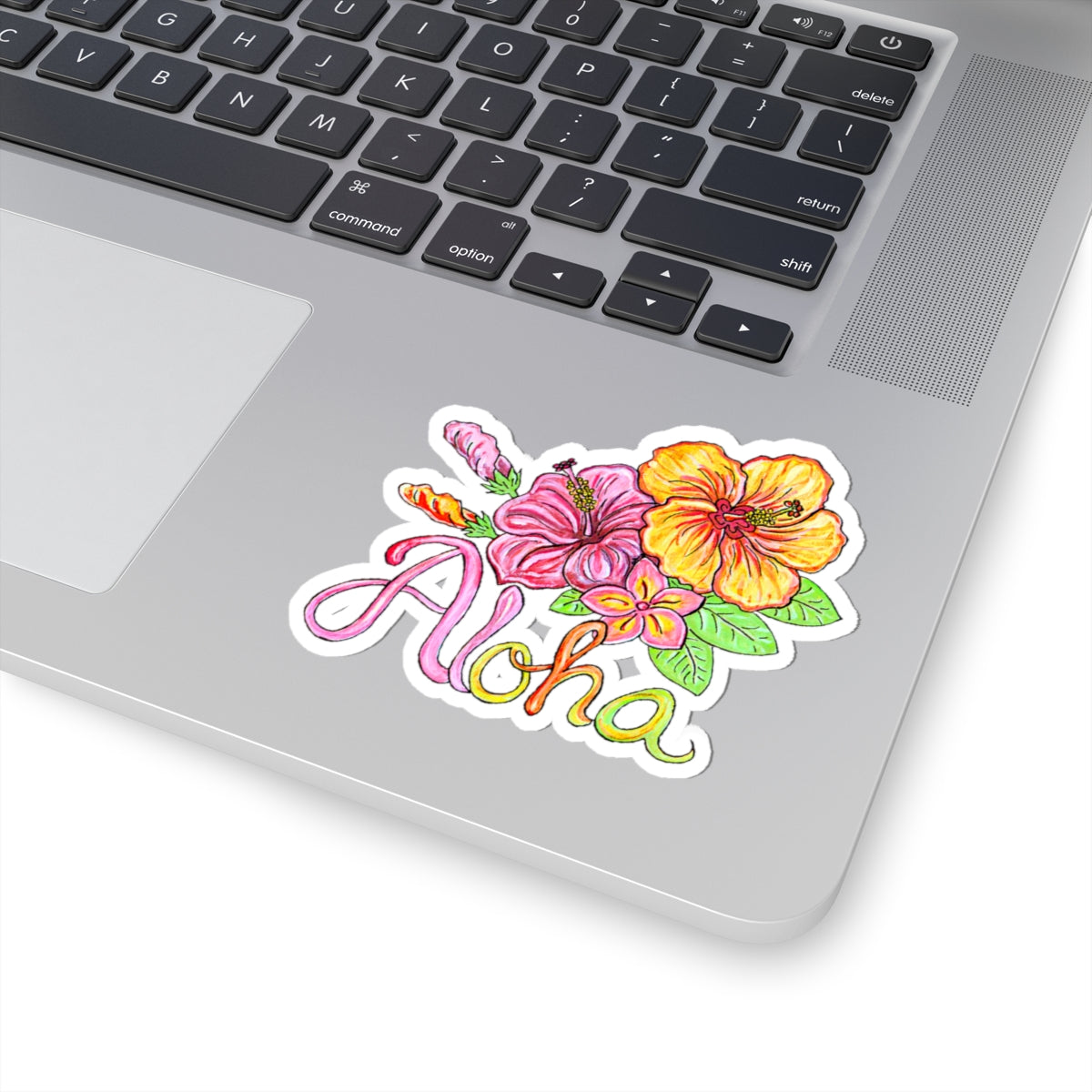 Aloha Flowers Kiss-Cut Stickers