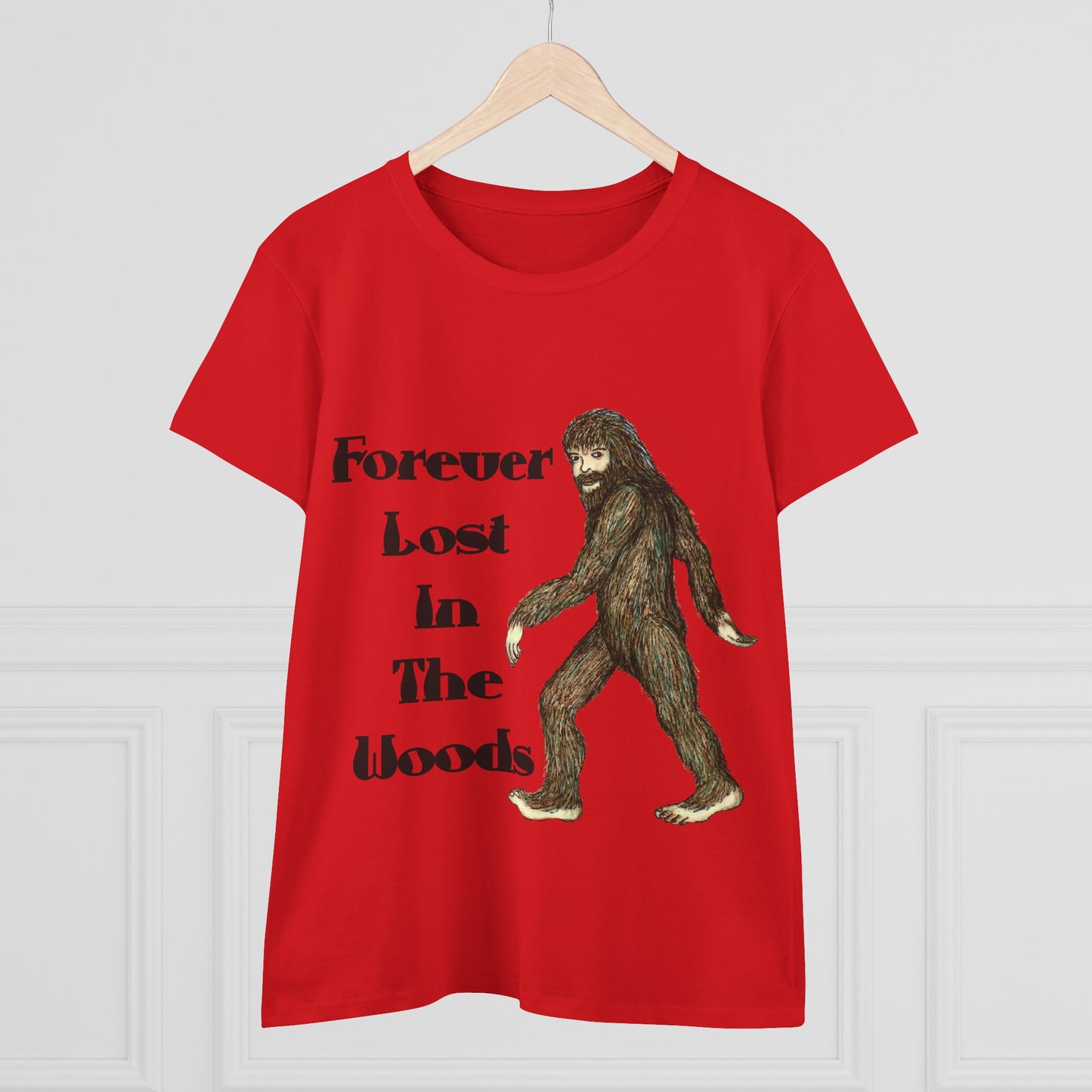 Lost in the Woods Women's Midweight Cotton Tee