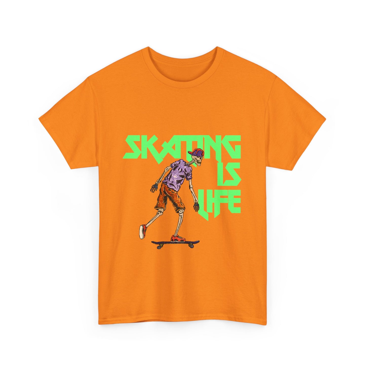 Skating is Life Unisex Heavy Cotton Tee