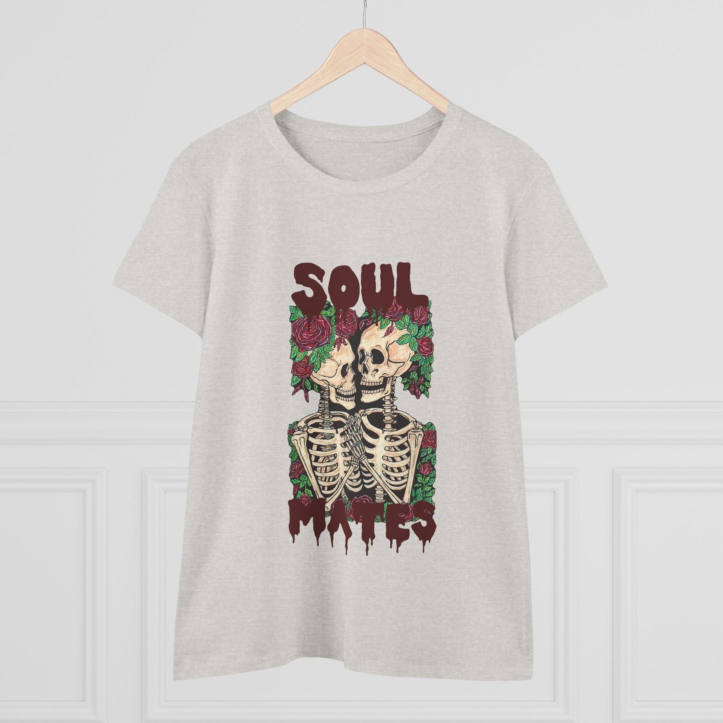 Soul Mates Women's Midweight Cotton Tee