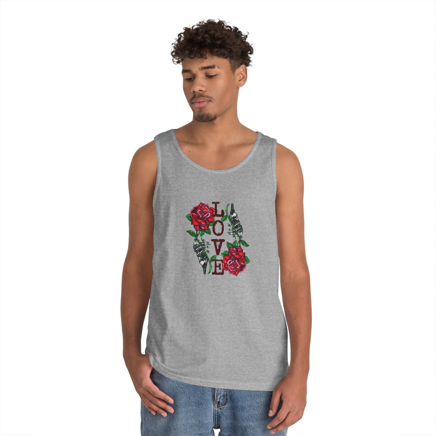 Love Unisex Heavy Cotton Tank Top
