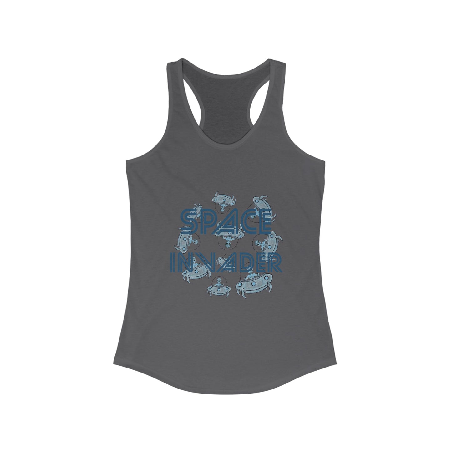Space Invader Women's Ideal Racerback Tank