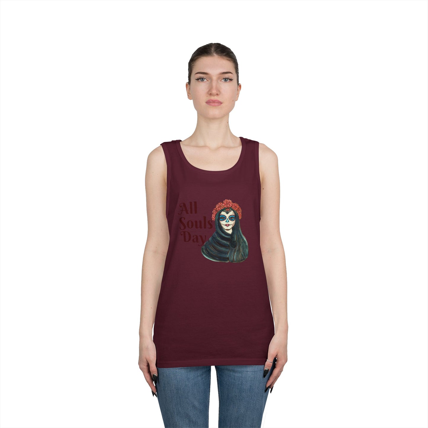 All Souls Day Unisex Heavy Cotton Tank Top
