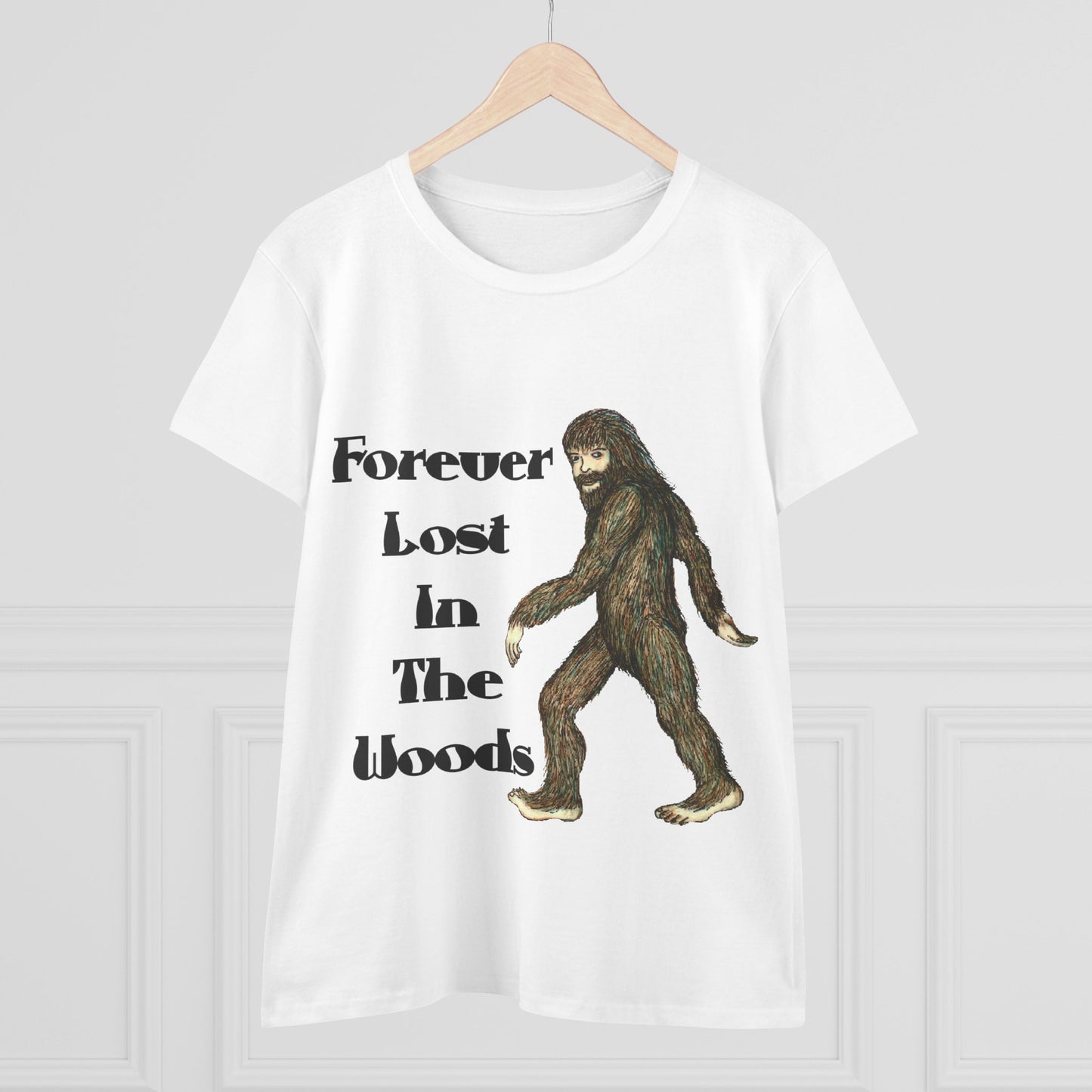 Lost in the Woods Women's Midweight Cotton Tee