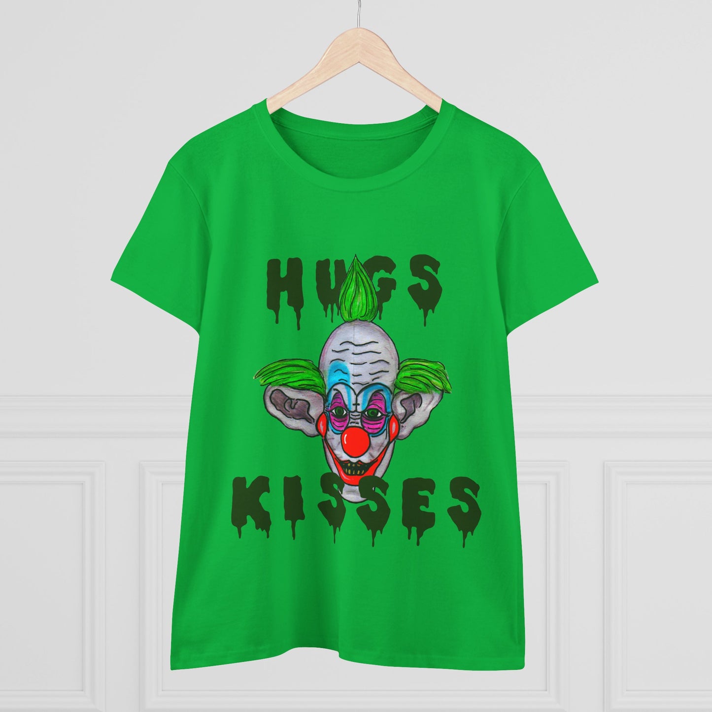 Hugs, Kisses Women's Midweight Cotton Tee
