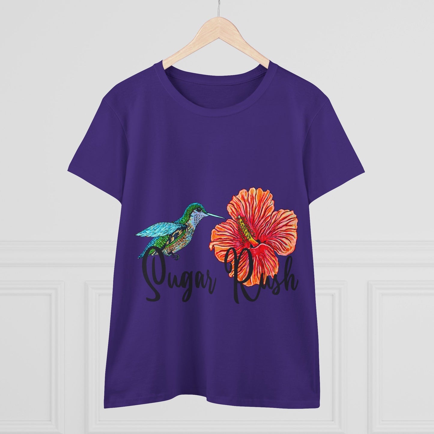 Sugar Rush Women's Midweight Cotton Tee