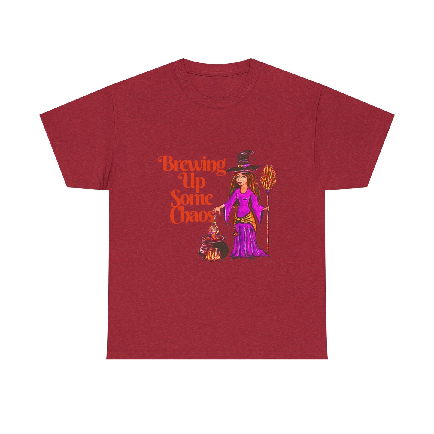 Brewing Up Some Chaos Unisex Heavy Cotton Tee
