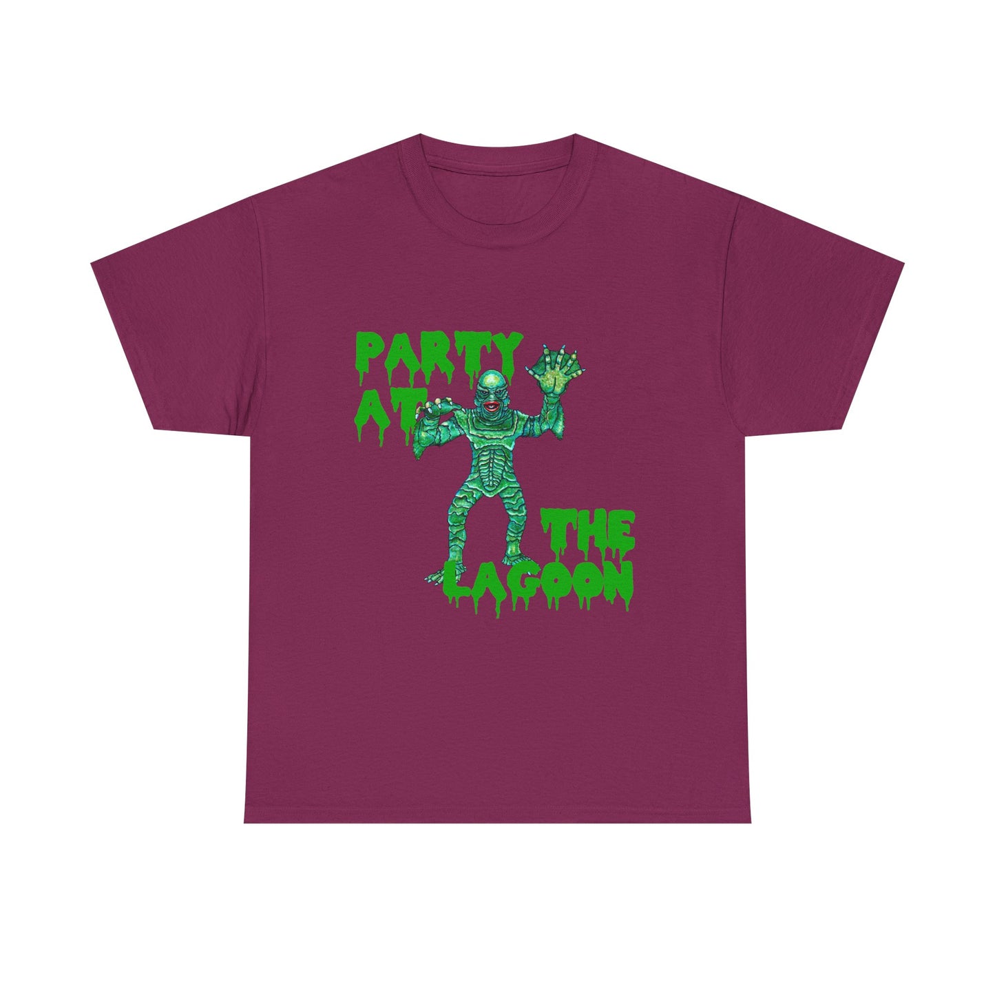 Party at the Lagoon Unisex Heavy Cotton Tee