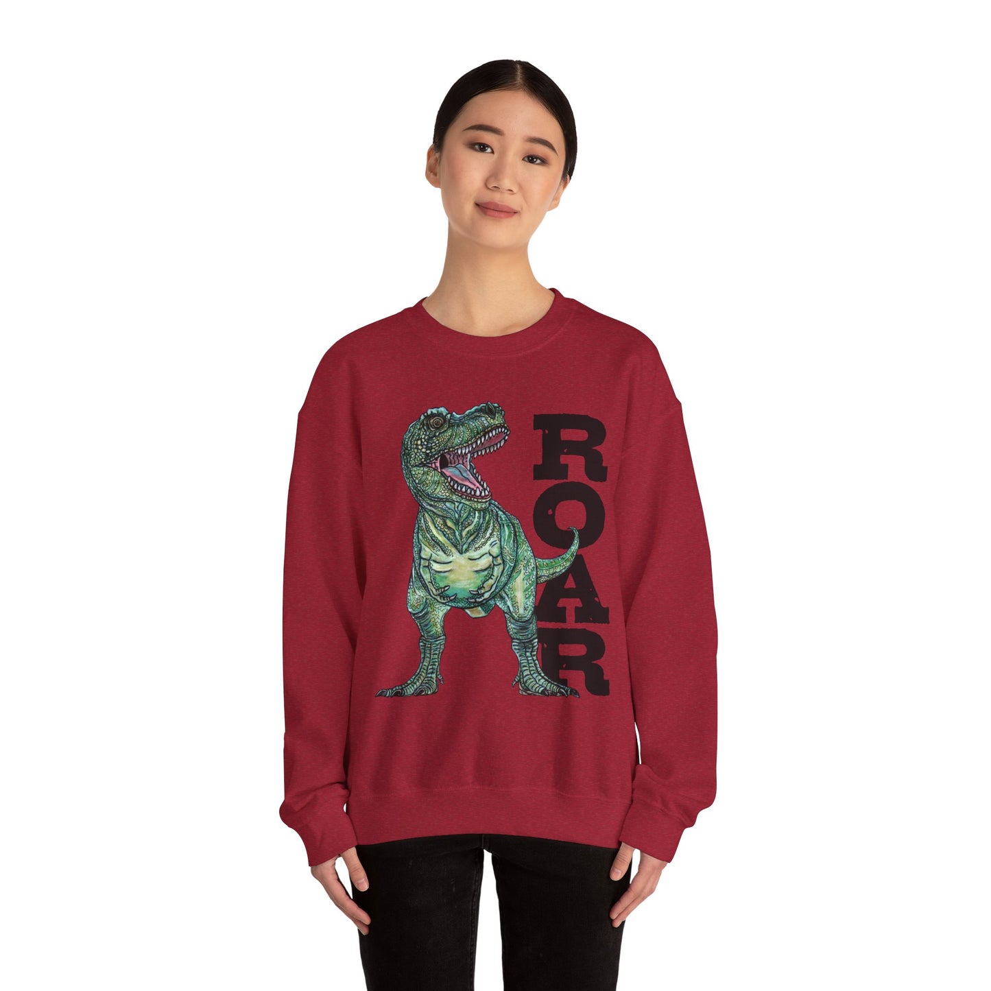 T-Rex Unisex Heavy Blend™ Crewneck Sweatshirt