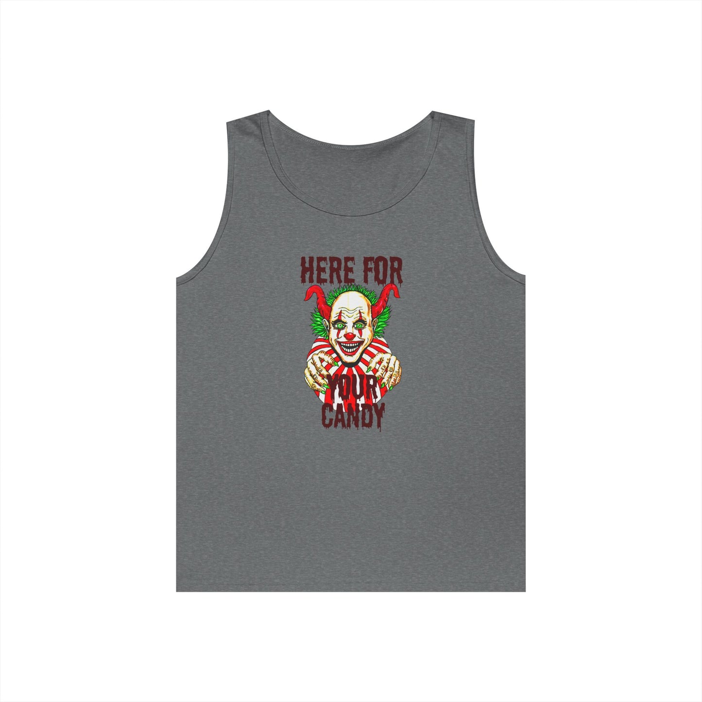 Here for Your Candy Unisex Heavy Cotton Tank Top