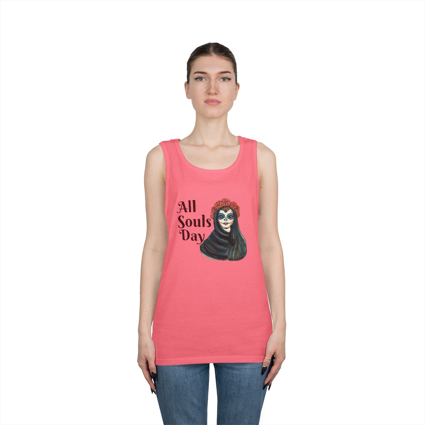 All Souls Day Unisex Heavy Cotton Tank Top